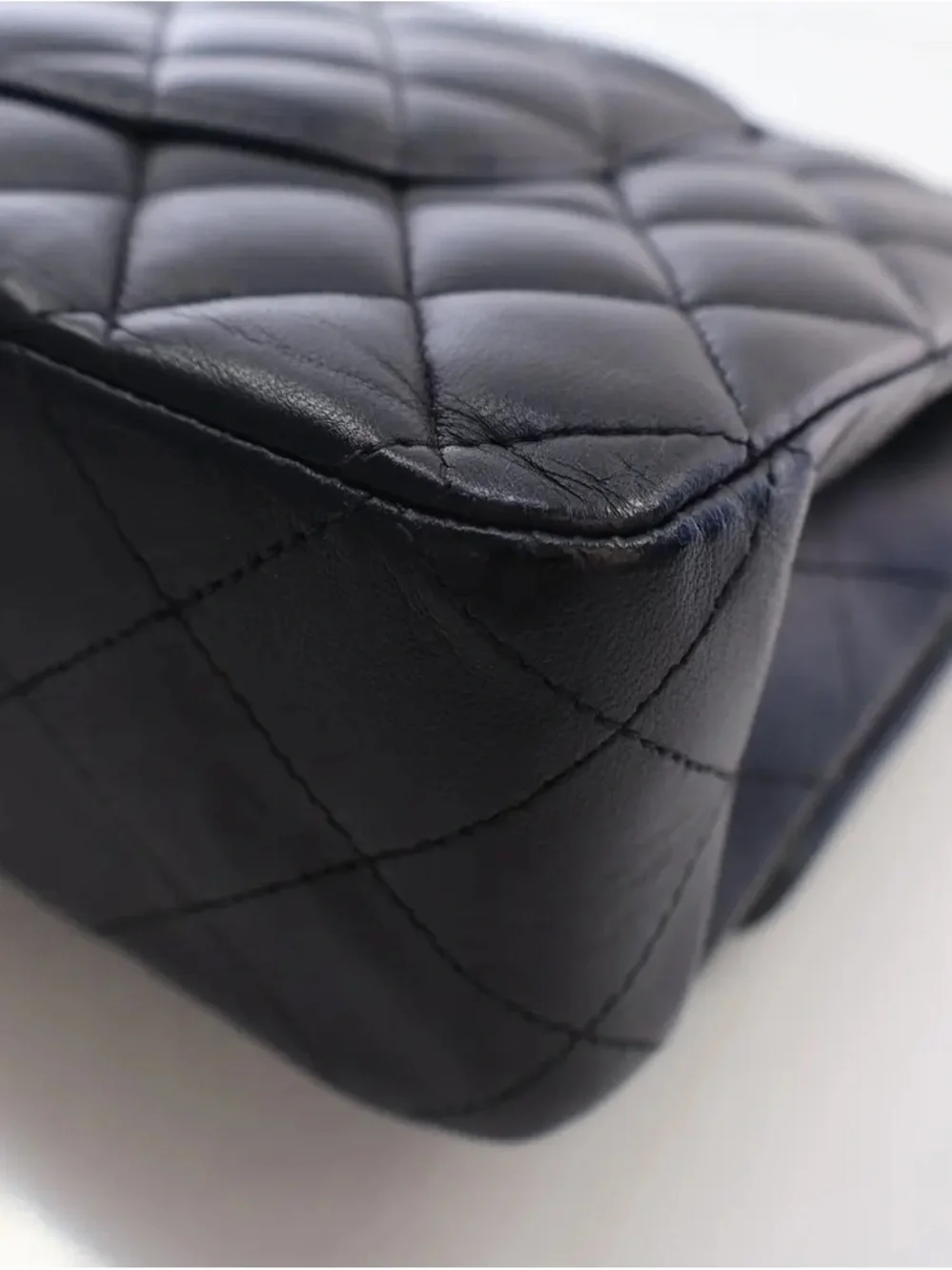 Chanel Quilted Shoulder Bag - Black with Gold Hardware